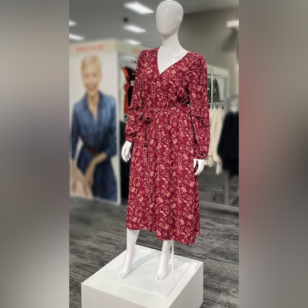 Knox Rose Long Sleeve Wrap Dress